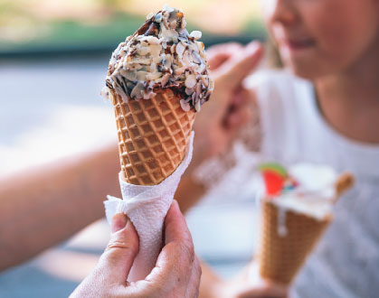 ice cream cone